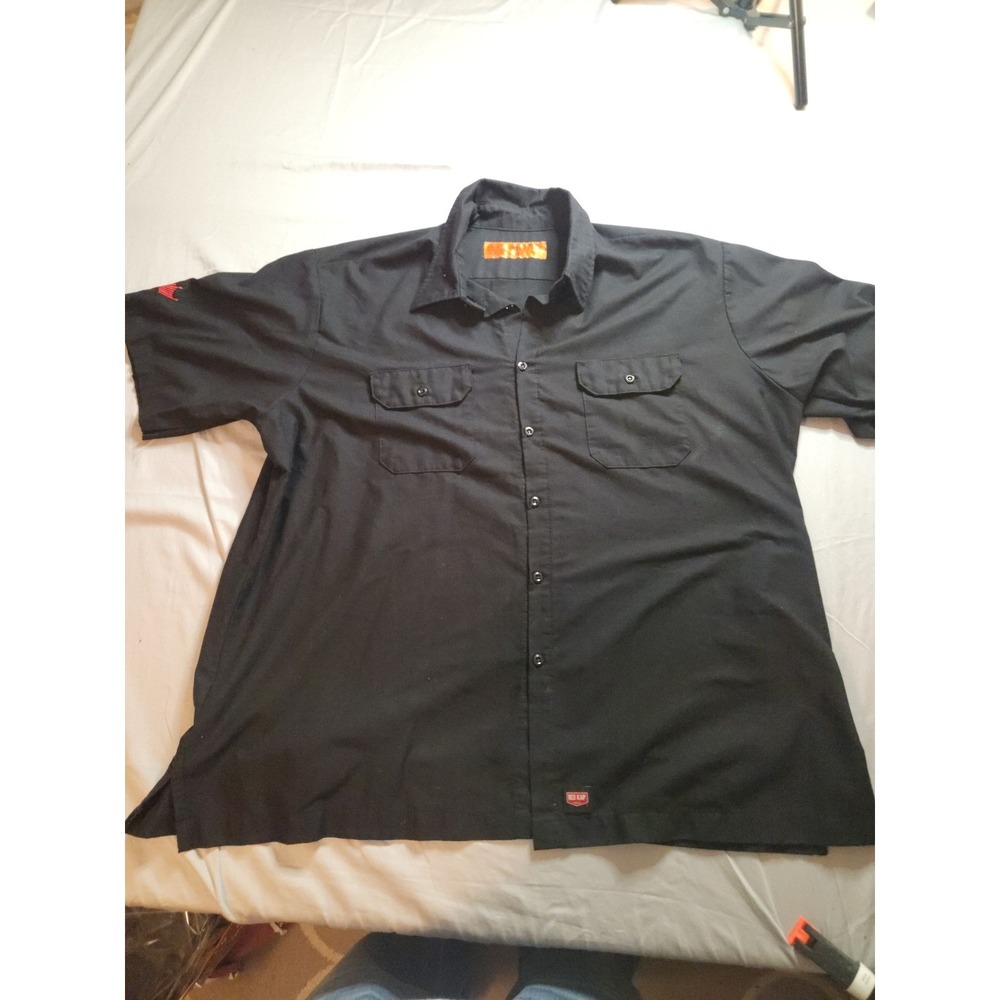 Red Kap Mens Button Up Shirt Budweiser Sturgis 80th Anniversary Motorcycle XXXL - Picture 3 of 8